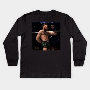 Conor McGregor - The Notorious Champion Kids Long Sleeve T-Shirt